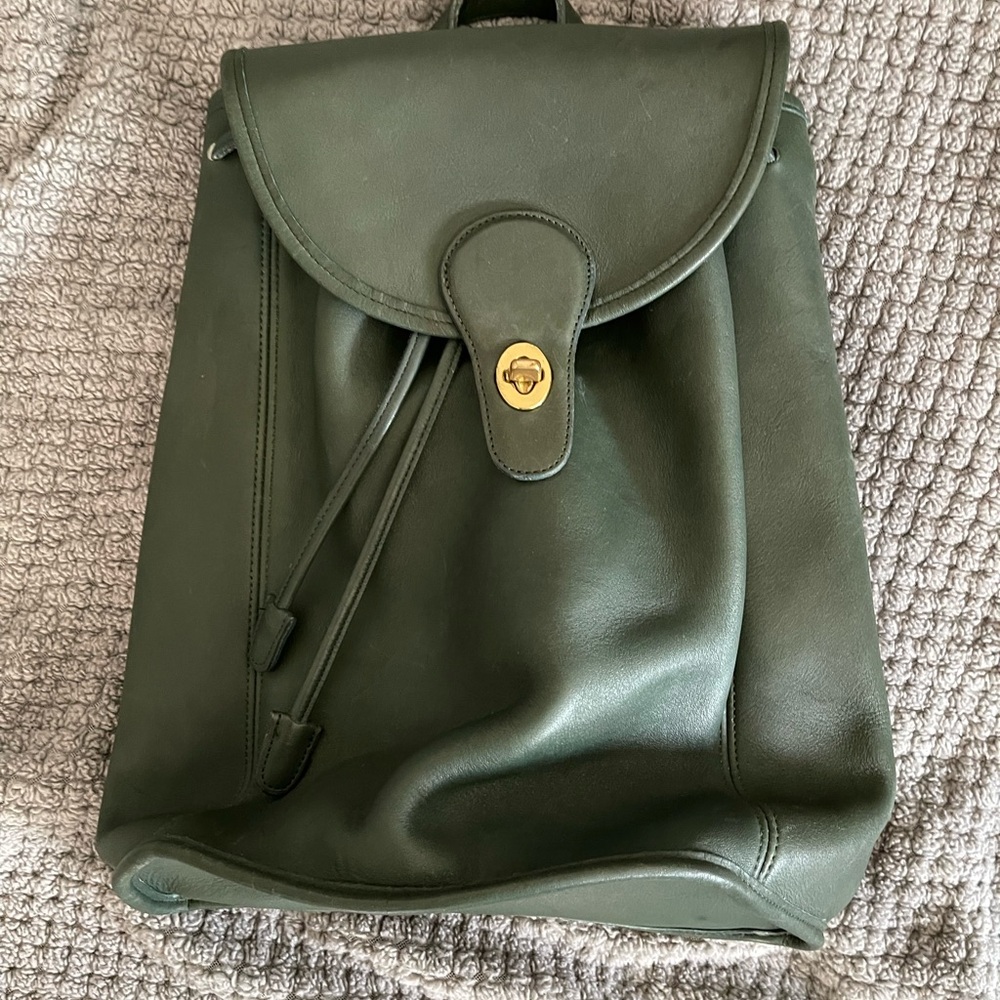 Vintage Coach Backpack. Excellent condition.